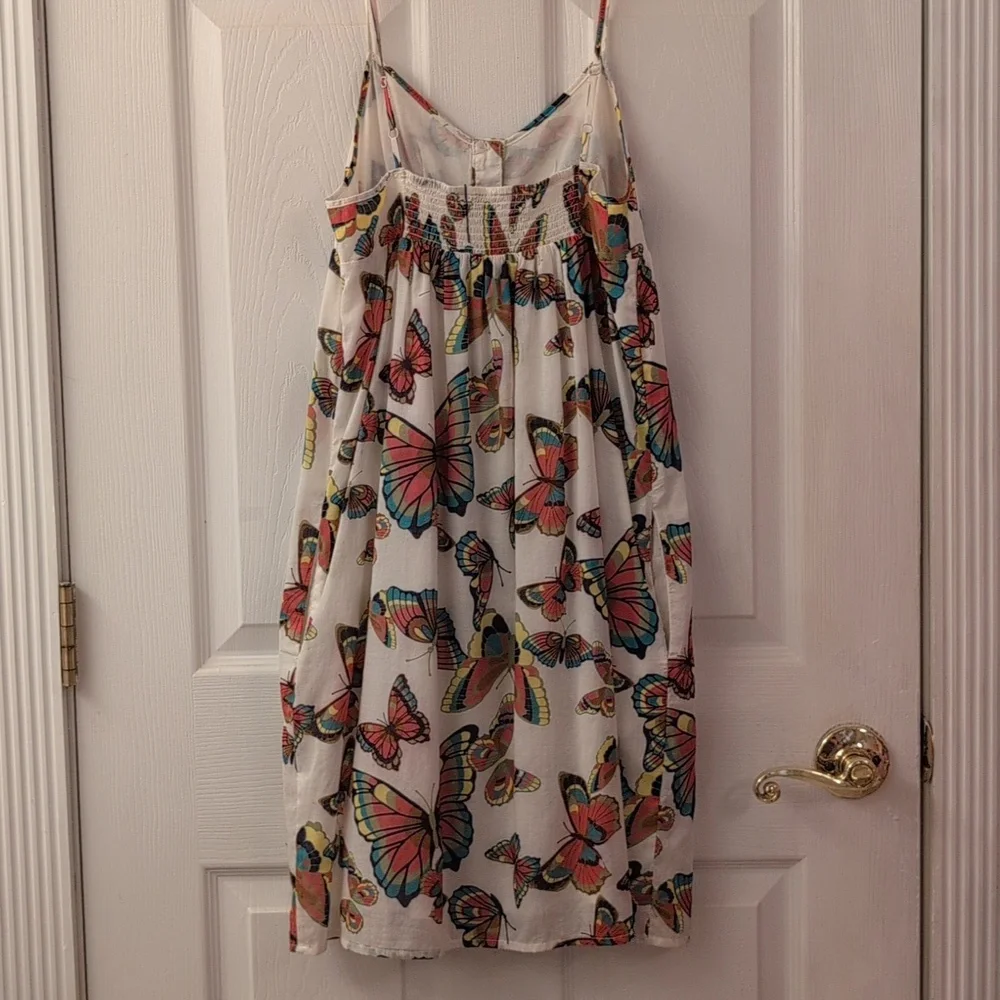 New Butterfly Print Sundress